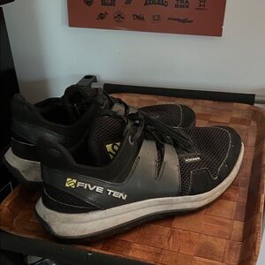 Five 10 Adidas Black and Gray shoes